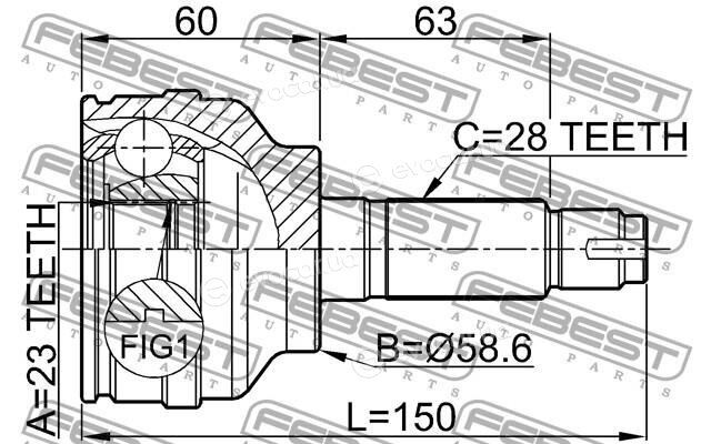 Febest 0510-049