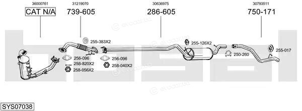 Bosal SYS07038