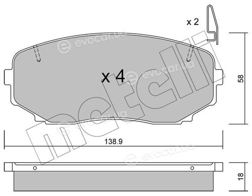 Metelli 22-0872-0