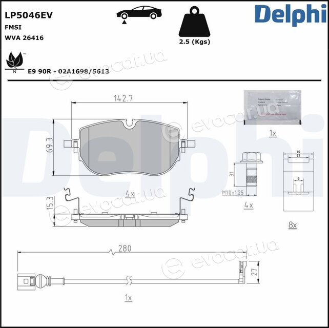 Delphi LP5046EV