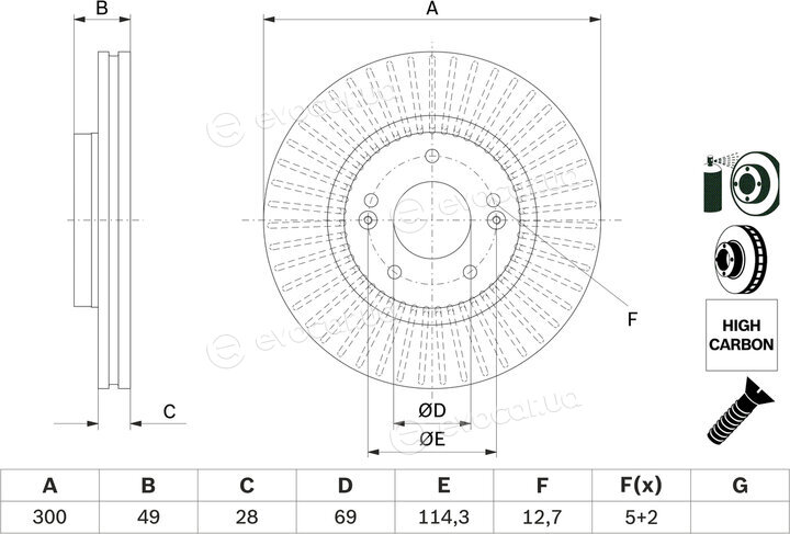 Bosch 0 986 479 F19