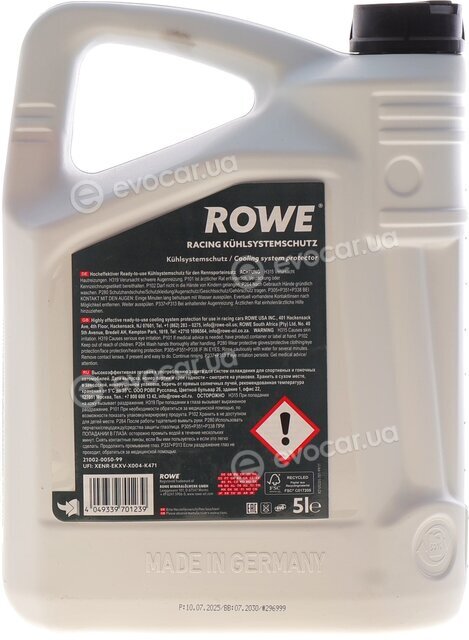 Rowe 21002-0050-99