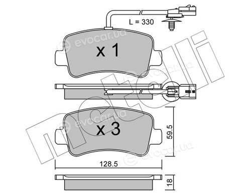 Metelli 22-0899-0