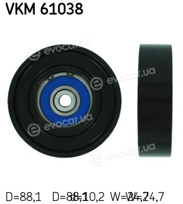 SKF VKM 61038