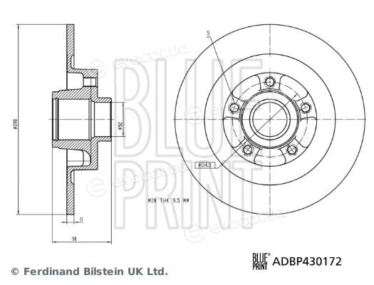 Blue Print ADBP430172