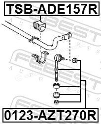 Febest TSB-ADE157R