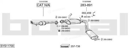 Bosal SYS11700