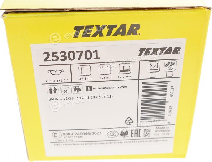 Textar 2530701