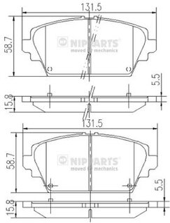 Nipparts J3601072