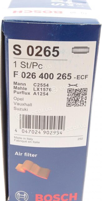 Bosch F 026 400 265