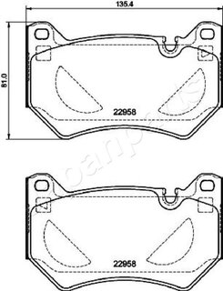 Japanparts PA-0962AF