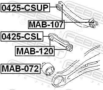 Febest MAB-120