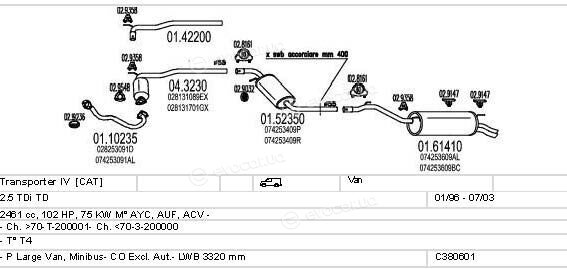 MTS C380601002570