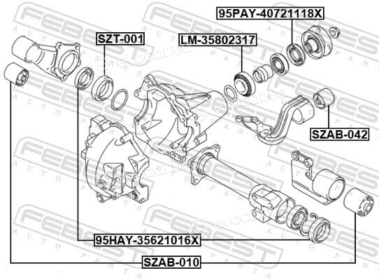 Febest SZAB-010