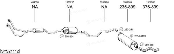 Bosal SYS21112