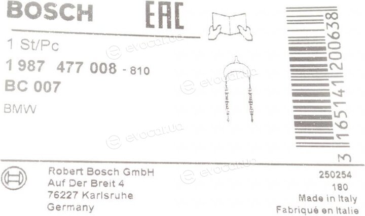 Bosch 1 987 477 008