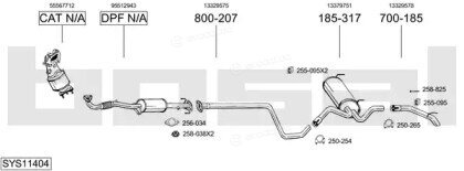 Bosal SYS11404