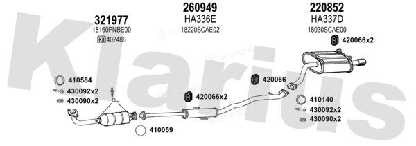 Klarius 420417E