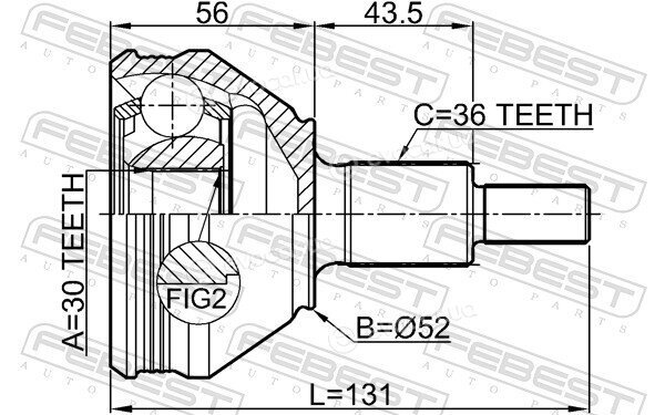 Febest 2310-PV