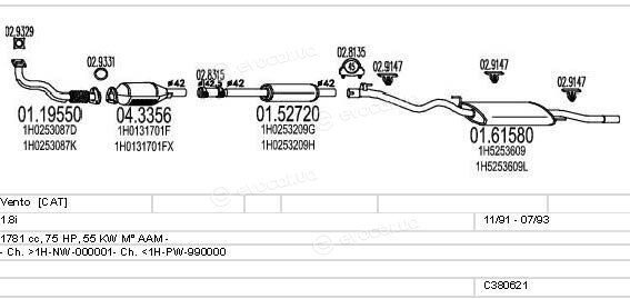 MTS C380621002589