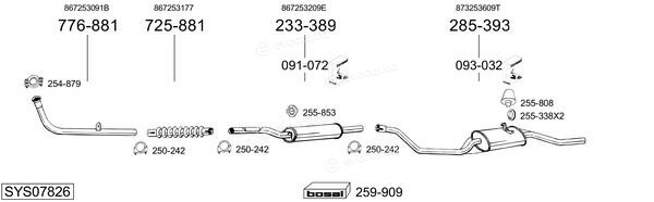 Bosal SYS07826