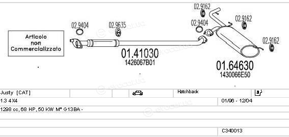 MTS C340013004868