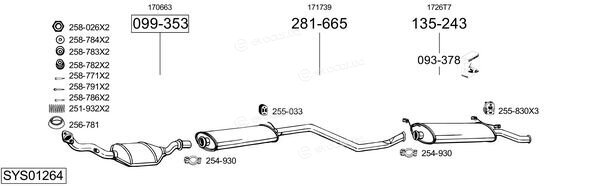 Bosal SYS01264