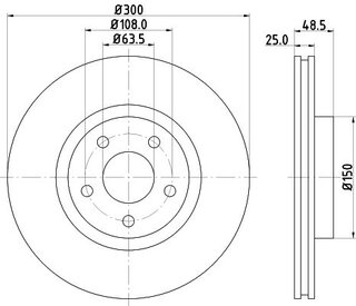 Hella Pagid 8DD 355 112-191