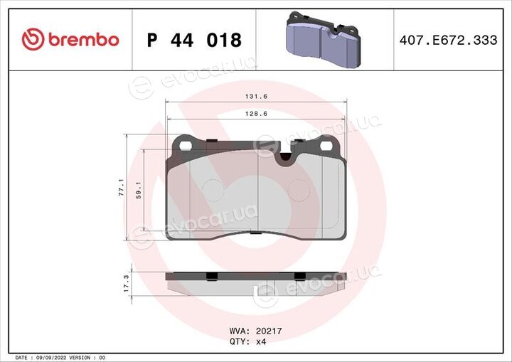 Brembo P 44 018