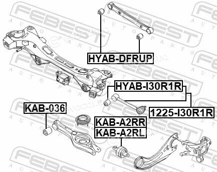 Febest HYAB-I30R1R