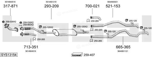 Bosal SYS13154