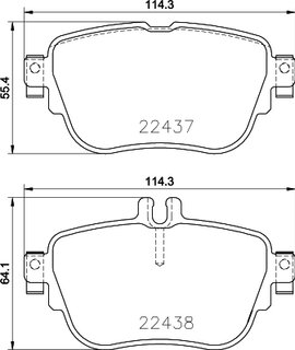 Hella Pagid 8DB 355 025-781