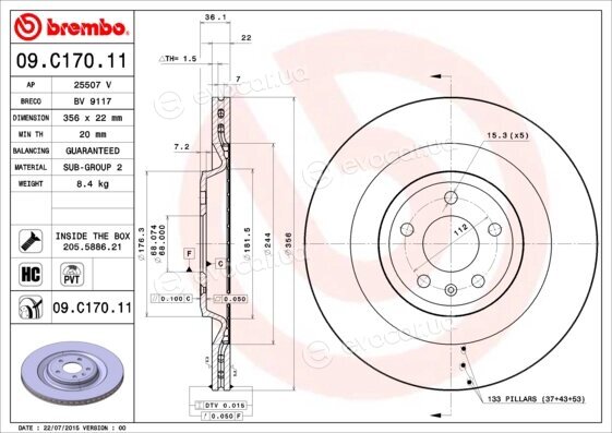 Brembo 09.C170.11