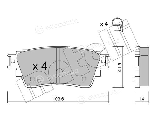 Metelli 22-1160-0