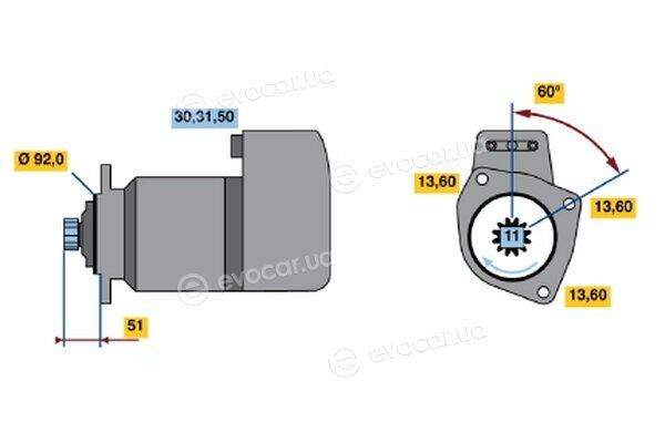 Bosch 0 001 417 007