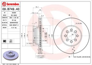 Brembo 09.B749.40