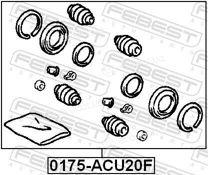 Febest 0175-ACU20F