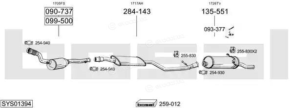 Bosal SYS01394