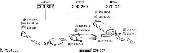 Bosal SYS04353