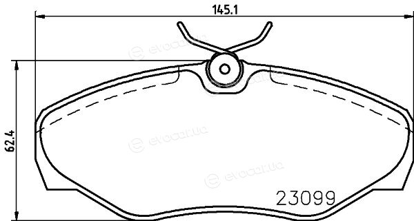 Hella Pagid 8DB 355 011-091