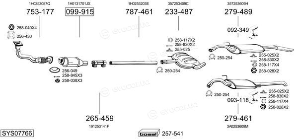 Bosal SYS07766