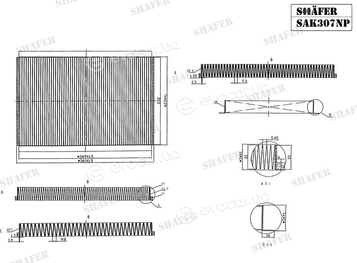 Shafer SAK307NP