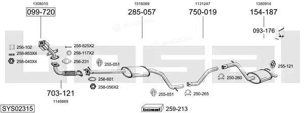 Bosal SYS02315