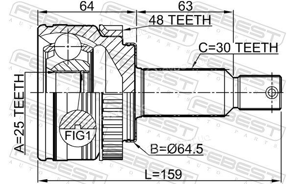 Febest 1210-IX35MTA48