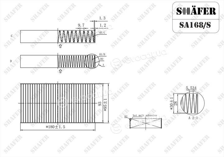 Shafer SA168S