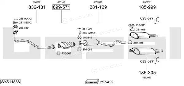 Bosal SYS11888