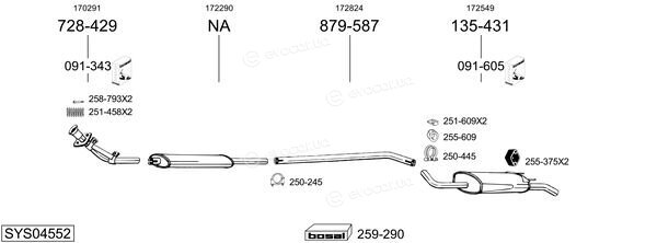 Bosal SYS04552