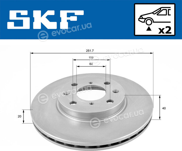 SKF VKBD 80167 V2