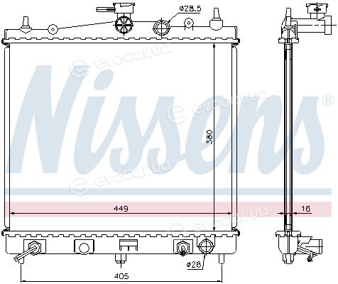 Nissens 68700A