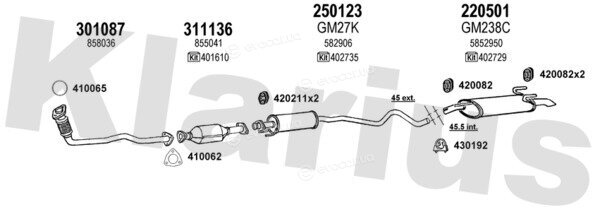 Klarius 390891E